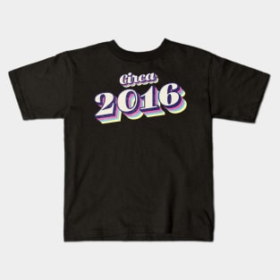 2016 Birthday Kids T-Shirt